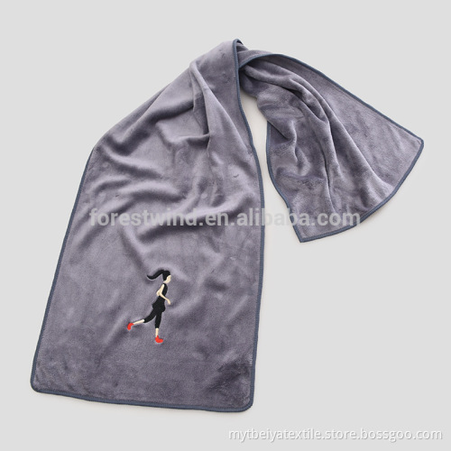 Custom LOGO Outdoor Printing Quick-dry Microfiber Yoga Towel Mat